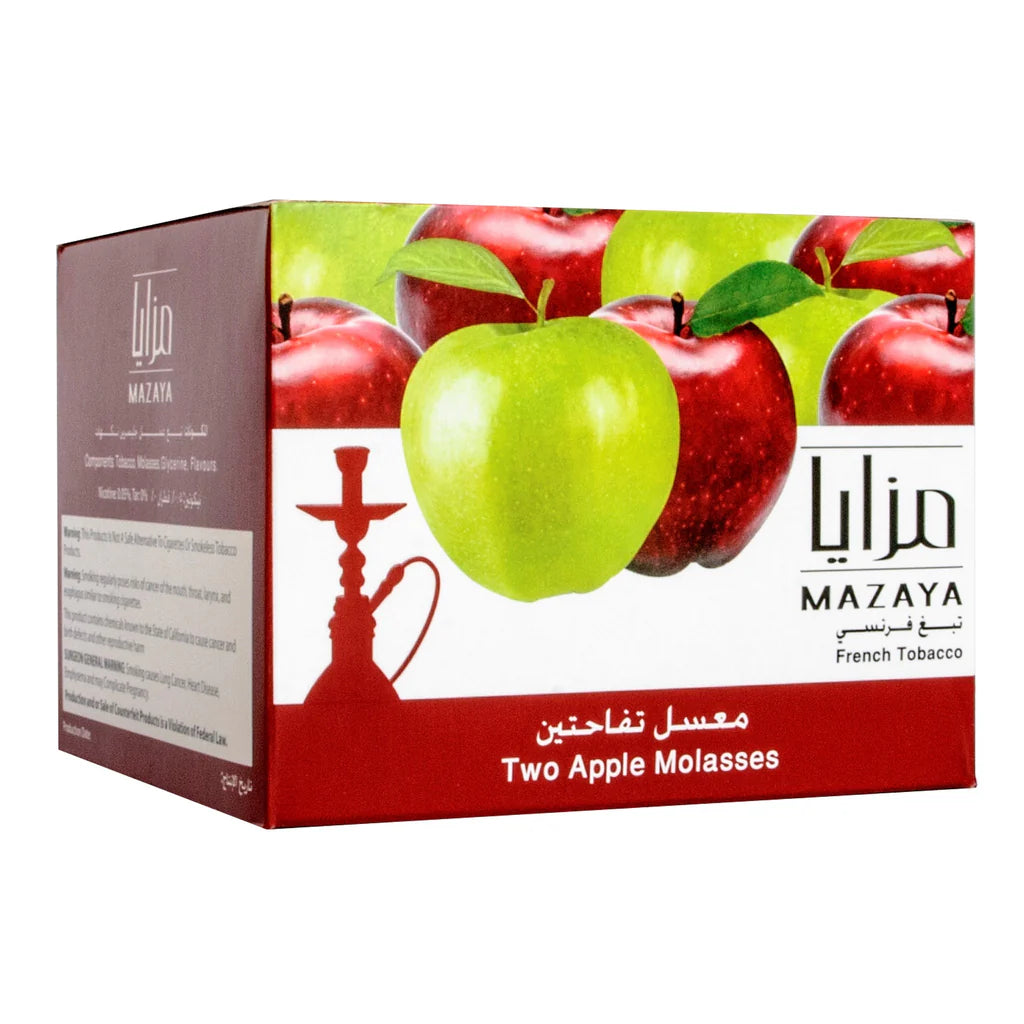mazaya tobacco double apple Hookah 250g Bahraini Two Apples Tobacco Stock Mazaya Bahraini Two Apples Flavoured